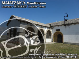 Lizarraga – ARTXURIETA (1.228m) – Riezu