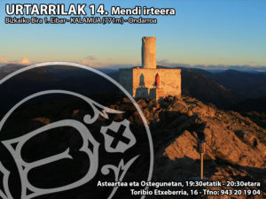 Bizkaiko Bira 1. Eibar – KALAMUA (771m) – Ondarroa