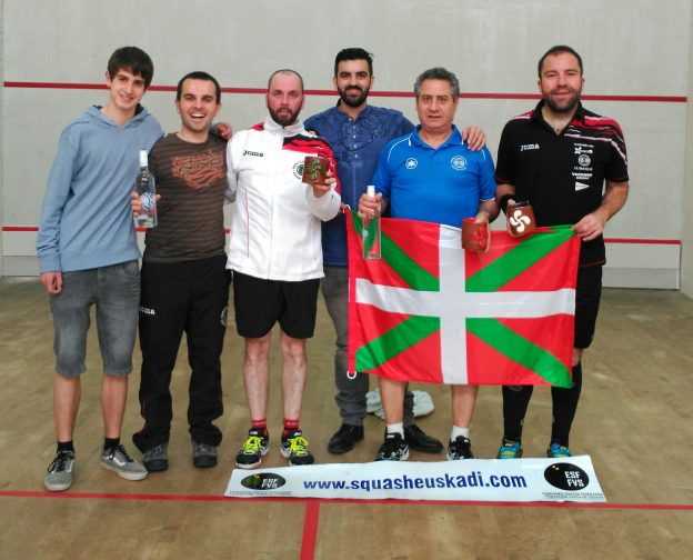 C.D. Eibar «Subcampeón» de Euskadi por Equipos de Squash